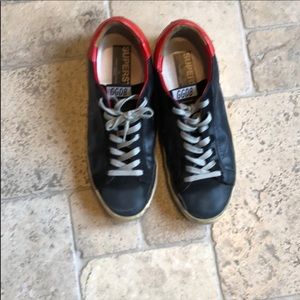 Goldenn goose distressed look sneakers